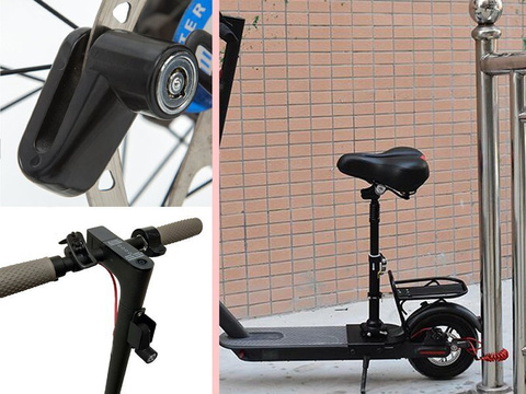 Alogie-Schlossverschluss, Radschloss für Roller / Fahrrad / Motorrad