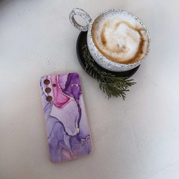 Etui Icon do Xiaomi Redmi 14C / POCO C75 Tech-Protect Marble Silikonowe