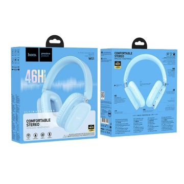 HOCO kabellose Bluetooth-Kopfhörer W51 blau