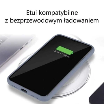 Etui na telefon Mercury Silicone do iPhone X/Xs lawendowy /lavender gray