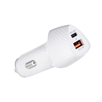 Forcell Carbon 38W PD 3.0 QC 3.0 USB-C und USB-Autoladegerät