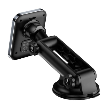 Uchwyt samochodowy indukcyjny magnetyczny  MM15W-V2 Magnetic MagSafe Dashboard Car Mount Wireless Charger 15W Czarny