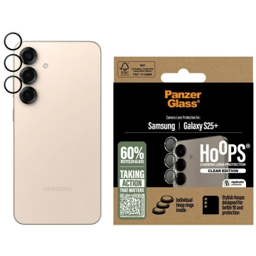 Szkło hartowane do Samsung Galaxy S25+ Plus PanzerGlass Hoops Camera Lens Protector