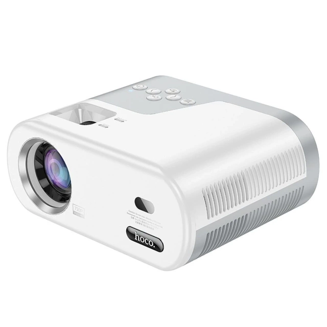 HOCO HD Ready DT2 Projektor Weiß Android, WLAN, Bluetooth, 720P