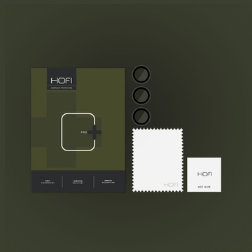 Osłona aparatu Hofi Camring Pro+ szkło na obiektyw do Samsung Galaxy S23 / S23+ Plus Black