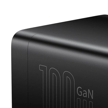 Wandladegerät / Steckdosenleiste Baseus GaN3 Pro 2x USB 2xUSB-C AC, 100W (schwarz)