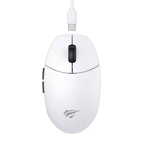 Havit MS1039W Kabellose Gaming-Maus, 7400 DPI, Weiß