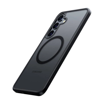 Schutzhülle für Samsung Galaxy S25, Schwarz, Torras Guardian Magnetic Series