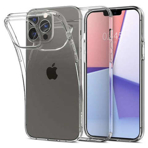 Etui Spigen Liquid Crystal do Apple iPhone 13 Pro Crystal Clear