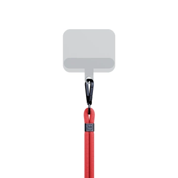Universelles Smartphone-Lanyard 3mk EasyClip Red (schwarz)