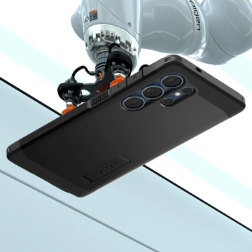 Galaxy S25 Ultra Spigen Tough Armor MagSafe Schwarze Schutzhülle