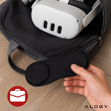 Laptop-Hülle, MacBook Air Pro 13,3 Zoll Alogy Hartschaum-Tasche, Schutzhülle für 13–14 Zoll Laptops, Schwarz