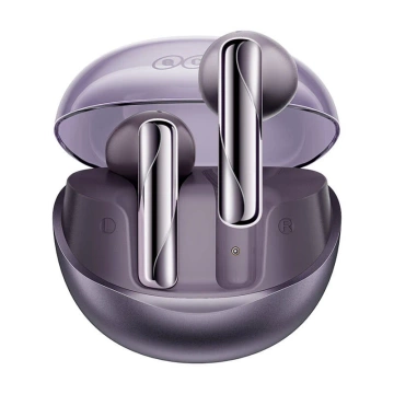 TWS QCY AilyBuds Clear T32-Ohrhörer (lila)