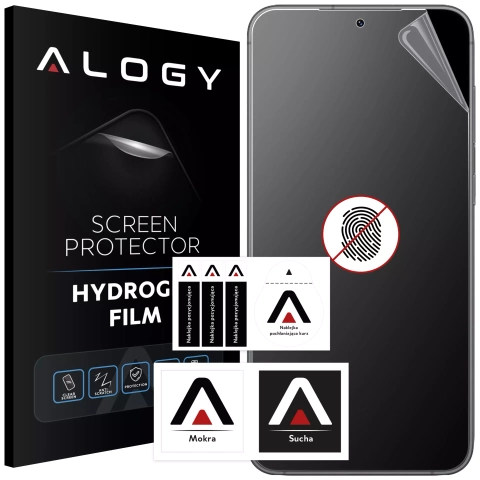 „MATTE“-Folie für Samsung Galaxy S23 Hydrogel Alogy HydroSkin Matte Pro™ Display für „FINGERPRINT FREE“-Hülle