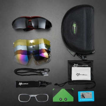 Rockbros 10134PL polarisierende Fahrradbrille – blau