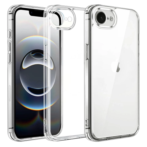 Etui do Apple iPhone 16e obudowa ochronna na telefon Alogy HybridShield™️ Case Przezroczyste
