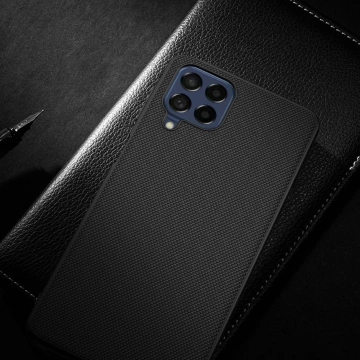 Nillkin Textured Case Strapazierfähige, verstärkte Hülle mit Gelrahmen und Nylon auf der Rückseite Samsung Galaxy M53 5G schwarz
