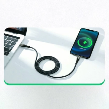 Joyroom Kabel przewód USB Typ C - Lightning Power Delivery 20W 2,4A 1,2m schwarz (S-1224K2 Red)