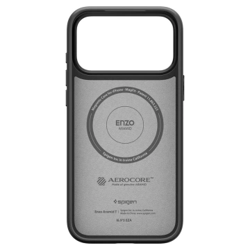 Etui do iPhone 17 Pro Max Spigen Enzo Aramid ”T” Mag MagSafe Black