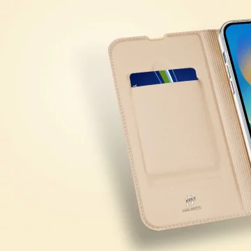 Dux Ducis Skin Pro Holster Flip Cover für iPhone 14 Pro Max blau