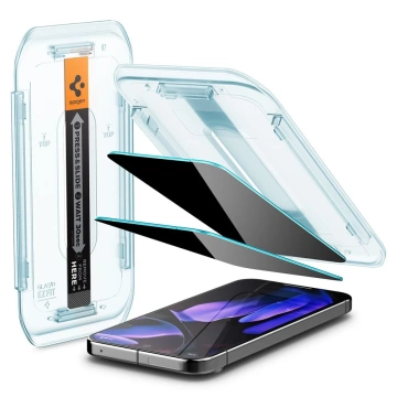 Szkło Prywatności do Google Pixel 9 / 9 Pro Spigen Glas.TR EZ Fit 2-Pack