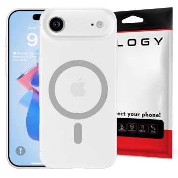 Etui do Apple iPhone 17 Air – matowa obudowa do MagSafe z ochroną obiektywu, smukłe i odporne na zarysowania, idealne dopasowanie – Alogy Skinny MatteCase™ Białe + SZKŁO HARTOWANE