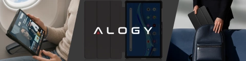 Handyhülle Wasserdichtes Gehäuse Alogy universal IPX8 bis 6,5 Schwarz