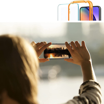 Spigen Alm Glas.TR 2er-Pack Panzerglas für Samsung Galaxy A54 5G Klar