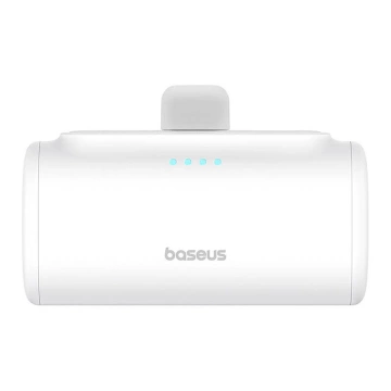 Powerbank Baseus Compact IP 5000mAh 20W Lightning + USB-C Biały