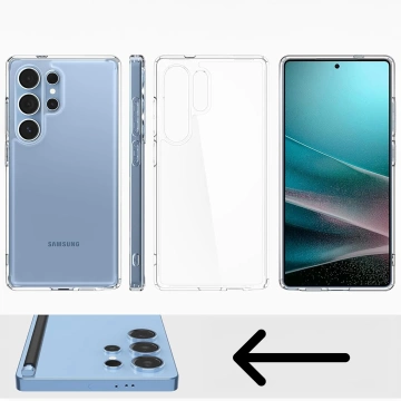 Etui für Samsung Galaxy S25 Ultra Spigen Ultra Hybrid Crystal Clear