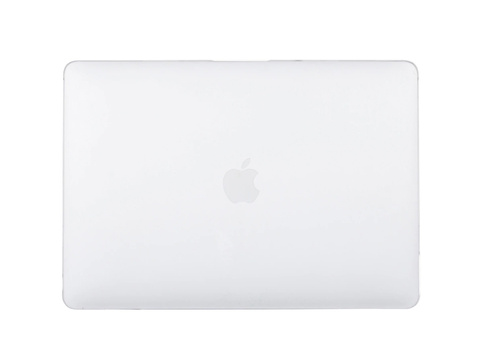 Etui Alogy Hard Case mat do Apple MacBook – Air 13 2021 2020 M1 2019 2018 A2337 A2179 A1932 Biały