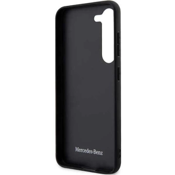 Etui Mercedes do Samsung Galaxy S23 HardCase Leather Urban Czarny
