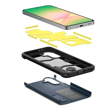 Etui ochronne do Samsung Galaxy A56 5G Spigen Tough Armor Metal Slate Szary