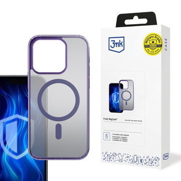 Etui na Apple iPhone 16 Pro Max 3mk Frosty MagCase Purple