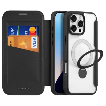 iPhone 16 Pro Max Dux Ducis Skin X Pro MagSafe Hülle mit Ständer