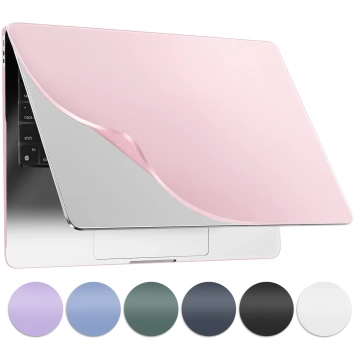 Etui do Apple Macbook Air 15 2023-2025 (M2/M3/M4) – elastyczna, matowa obudowa ochronna, lekka i odporna – Alogy AirGuard™ Różowy