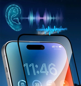 Szkło Hartowane do iPhone 16 Pro Max Joyroom Corning Eyecare Ochrona Wzroku