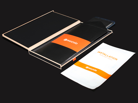 Mocolo TG 3D Glasgehäuse freundlich Samsung Galaxy S9 schwarz