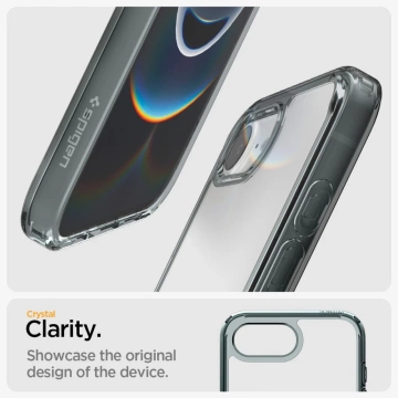 Etui Spigen Ultra Hybrid do iPhone 16E Space Crystal TPU+PC Przezroczyste