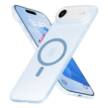 Hülle für Apple iPhone 16 Pro Max Alogy MagSafe Hybrid Matte Case Matte Cover mit Linsenschutz Schwarz