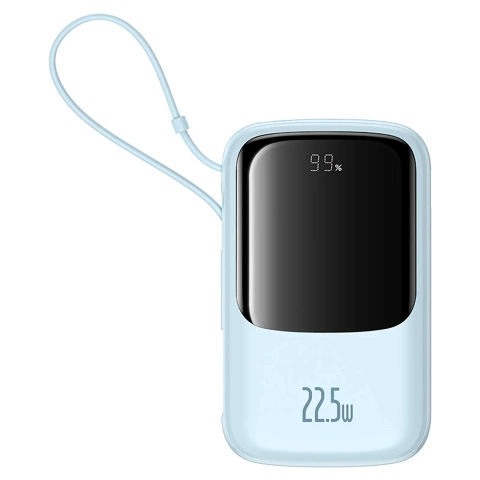 Powerbank Baseus Qpow Pro+ 22.5W 10000mAh USB-C Niebieski