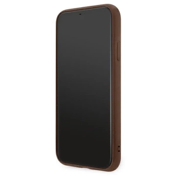 Etui Guess GUHCN61G4GFBR do iPhone 11 6,1" hard case 4G Metal Gold Logo