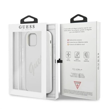 Guess GUHCP12LLSVSCR iPhone 12 Pro Max 6,7" kremowy/cream Hardcase Script Vintage