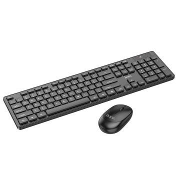 Zestaw bezprzewodowy HOCO GM17 Klawiatura i Myszka Czarny USB