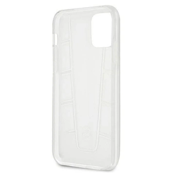 Etui ochronne Mercedes MEHCP12SCLCT do Apple iPhone 12 Mini 5,4" clear hardcase Transparent Line