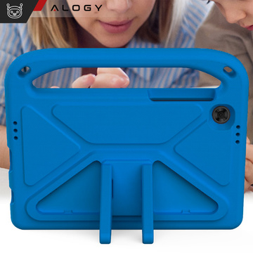 Hülle für Samsung Galaxy Tab A9 2023 8,7" X110 / X115 Kinder-Tablet-Abdeckung Alogy Kids Case Blau