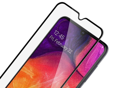 Szkło 3mk Flexible Glass Max 7H do Samsung Galaxy A30S/A50/A50S Black
