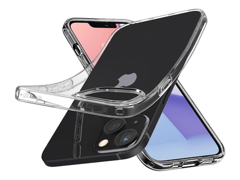 Etui obudowa Spigen Liquid Crystal do Apple iPhone 13 Crystal Clear