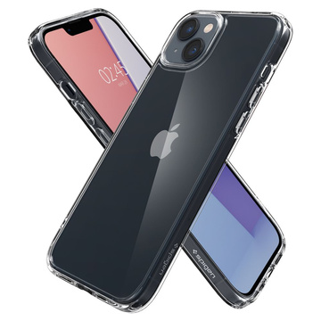 Spigen Ultra Hybrid Hülle für Apple iPhone 14 Plus Kristallklares Glas