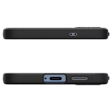 Etui do Samsung Galaxy S25 obudowa ochronna Spigen Liquid Air Matte Black